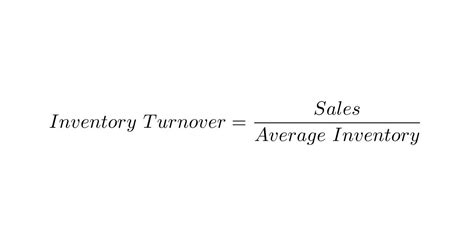 Inventory Turnover Definition