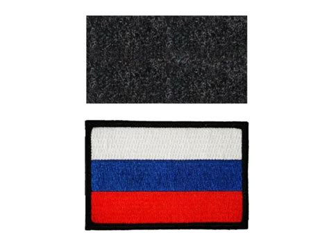 Russland Aufn Her Klettverschluss Patch Flagge Fahne Russia Eur