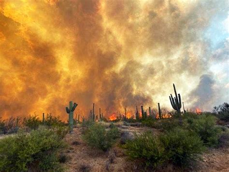 Wildfires Rage in Arizona and New Mexico as Seen From NASA’s Aqua Satellite