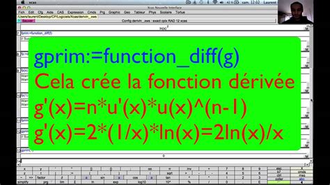 Dérivation Des Fonctions Composées Le Cas Logarithme Youtube