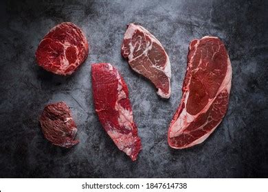 Two Raw New York Steaks On Stock Photo 1775043464 Shutterstock