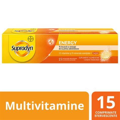 Multivitamine Si Minerale Supradyn Energy Boost Comprim Farmacia