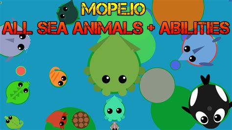 All Sea Animals Abilities Kraken Is Op Youtube