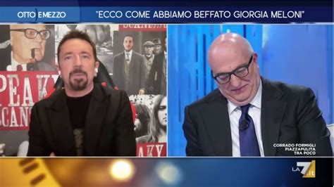 Andrea Scanzi Scherzo Meloni Mi Viene Da Ridere Il Video Voce Dei