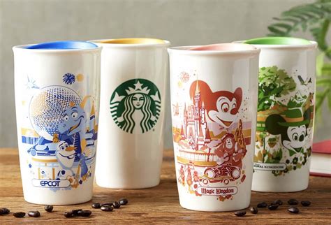 Disney X Starbucks Ceramic Theme Park Tumblers Tools And Toys