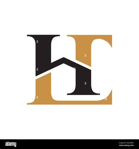 Plantilla De Dise O Vectorial De Logotipo Lh O Logotipo Hl Con La Letra