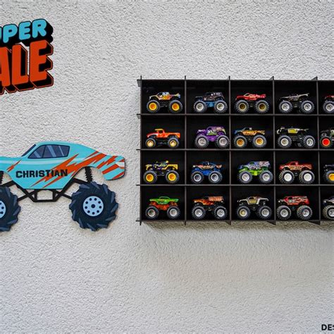 Monster Truck Storage Case - Etsy