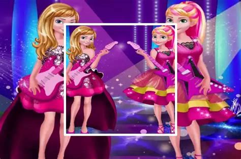 Juegos De Vestir A Elsa Y A Barbie Tengo Un Juego