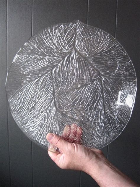 RESERVED Hadeland FURU Cheese Glass Plate Large Plate Etsy Norway