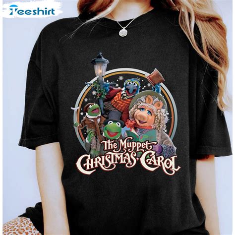 Vintage The Muppet Christmas Carol Characters Shirt Funny Christmas