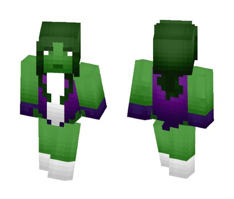 Download She Hulk [marvel] Minecraft Skin For Free Superminecraftskins