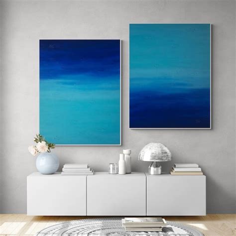 Abstract Seascape Etsy