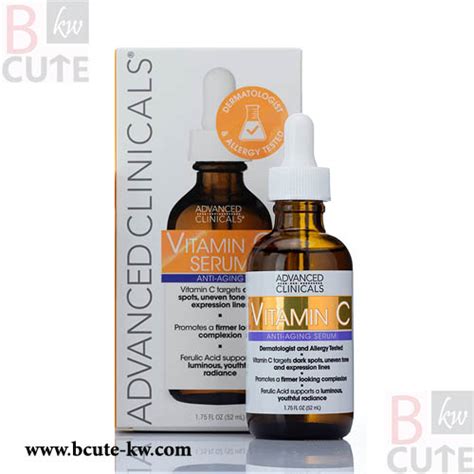 Advanced Clinicals Vitamin C Anti Aging Serum 52 Ml Bcute Kw