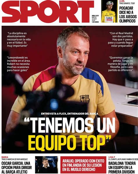 Capa Jornal Sport Julho Capasjornais Pt