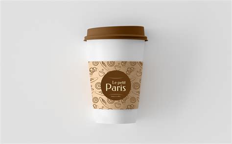 Кофейня Le Petit Paris Brand Identity Behance