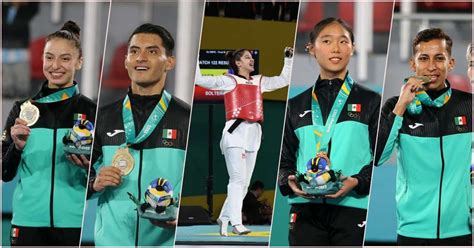 Taekwondo de México brilló con 5 medallas de oro y un bronce en Juegos