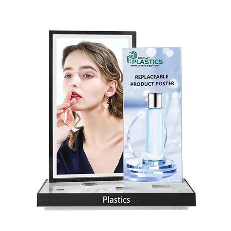 Acrylic Cosmetic Display Stand Makeup Skincare Display Rack China