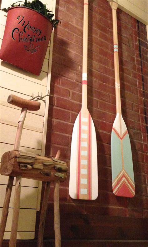 Canoe Paddle Oar Hand Painted Canoe Paddle Personalized 57 Gift