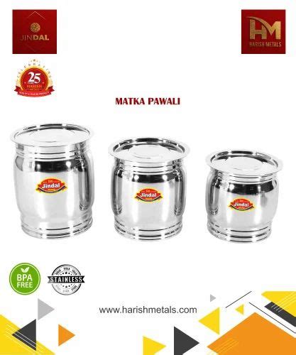 Stainless Steel Matka Pawali For Home At Rs 200 Kg In Jodhpur ID