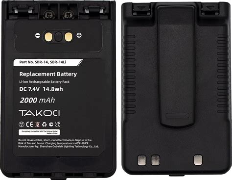 Amazon Takoci Replacement Battery For Yaesu Sbr Li Vx R Vx Dr