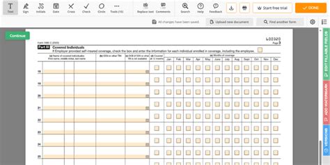 Irs Form 1095 C 2023 ᐉ Printable 1095 C Tax Form Instructions And Fillable Example In Pdf