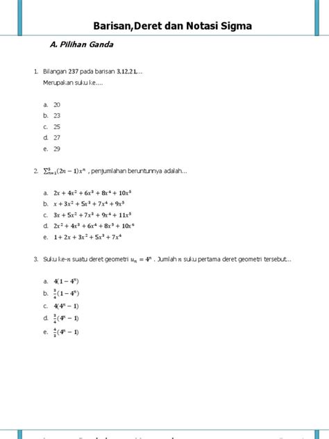 Pilihan Ganda Contoh Soal Logika Matematika Dan Jawabannya Kelas 11