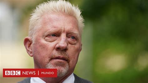 Boris Becker el legendario tenista alemán sale de prisión y es