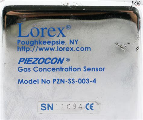 32019 Lorex Piezocon Gas Concentration Sensor 0 3lm Pzn Ss 003 4 J316gallery