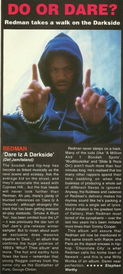 Redman - Dare Iz a Darkside Lyrics and Tracklist | Genius