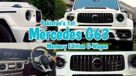 Pakistans 1st Mercedes G 63 Mansory P900 Edition G Wagon G Wagon In