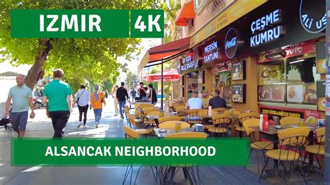 Izmir Alsancak Neighborhood Walking Tour October K Uhd Fps