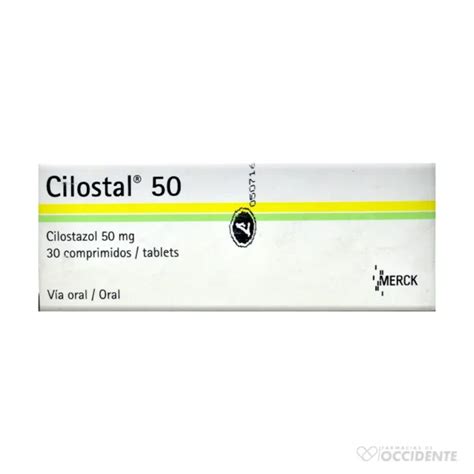 CILOSTAL TAB 50MG X 30 Farmacias De Occidente