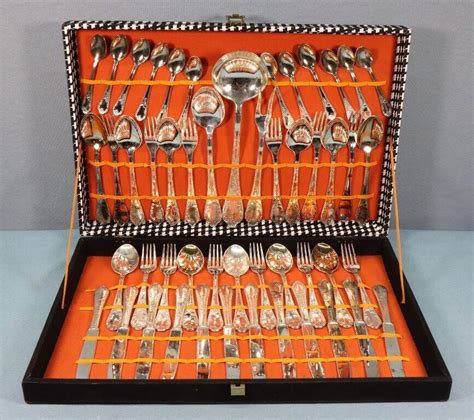 800 Silver Flatware Set 558to Live And Online Auctions On