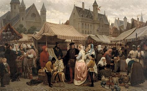 Fair In Ghent In The Middle Ages F Lix De Vigne Artwork On Useum