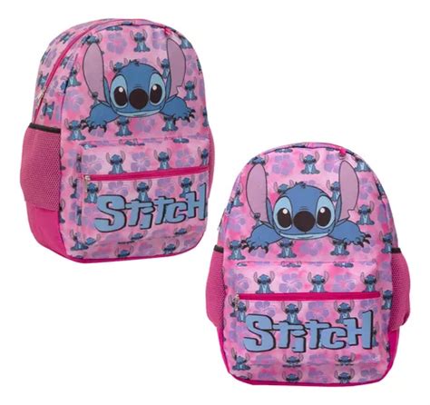 Bolsa Escolar Feminina Juvenil Lilo Stitch Tam G Costas MercadoLivre