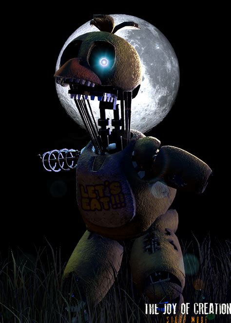 4k Ignited Chica Poster Model By Steel Wool And Scott Cawthon Edit Me