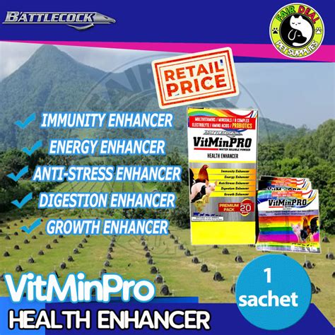 Vitminpro Water Soluble Powder Battlecock Sachet Lazada Ph