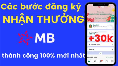 Hướng Dẫn đăng Ký Mb Bank Nhận 30k Tiền Mặt Và 10k Thẻ Cào Giao Diện