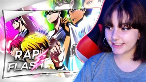 REACT GERAÇÃO MILAGROSA RAP Kuroko No Basket Flash Beats