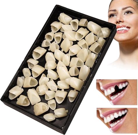 70pcs Temporary Tooth Crowndental Temporary Tooth Cap Crownfront Tooth Repair Kittemporary