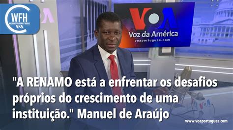 Washington Fora dHoras A Renamo está a enfrentar os desafios do