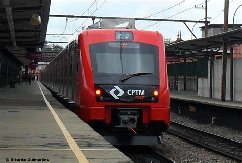 Linha Rubi Da Cptm Ganha Mais Um Trem Novo S Rie Di Rio Da Cptm