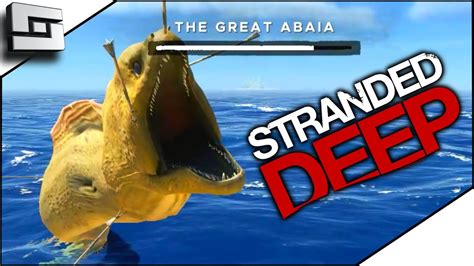 Eel BOSS BATTLE The Great Abaia Stranded Deep E9 YouTube