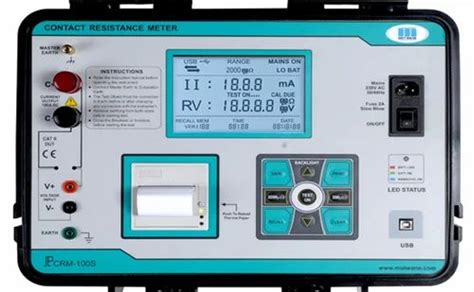 Motwane Contact Resistance Meter Pcrm 100s At Best Price In Vadodara