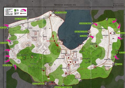 Escape Tarkov Shoreline Map