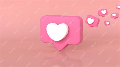 Premium Photo 3d Rendering Of Speech Bubble Messages Social Media