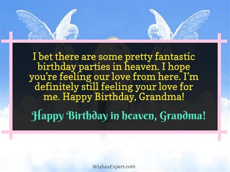 25 Best Happy Birthday Grandma In Heaven Wishes