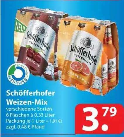 Schöfferhofer Weizen mix Angebot bei Famila