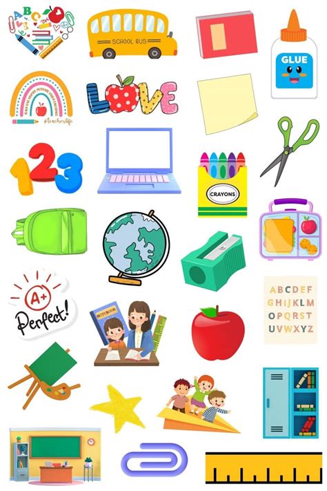 School Sticker Teacher School Sticker School Journal Sticker Teacher ...