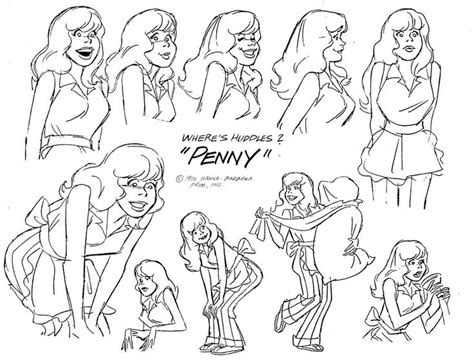 Hanna Barbera Character Sheets Hanna Barbera S Where S Huddles